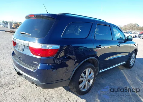 2012 Dodge Durango Crew from USA, damaged, VIN 1C4SDJDT0CC163600